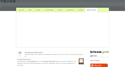Desktop Screenshot of bricom.ch