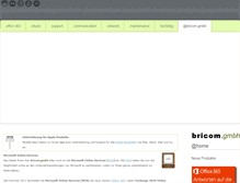 Tablet Screenshot of bricom.ch